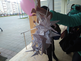 Акция «Оригами за мир»